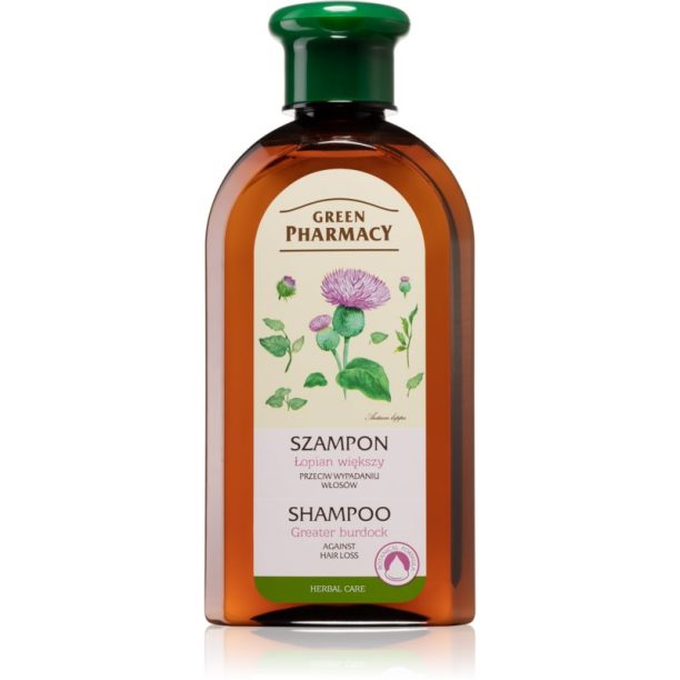 Green Pharmacy Hair Care Greater Burdock шампоан  против косопад 350 мл.