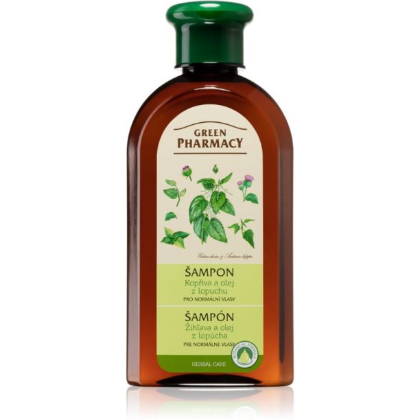 Green Pharmacy Hair Care Nettle шампоан  за нормална коса 350 мл.