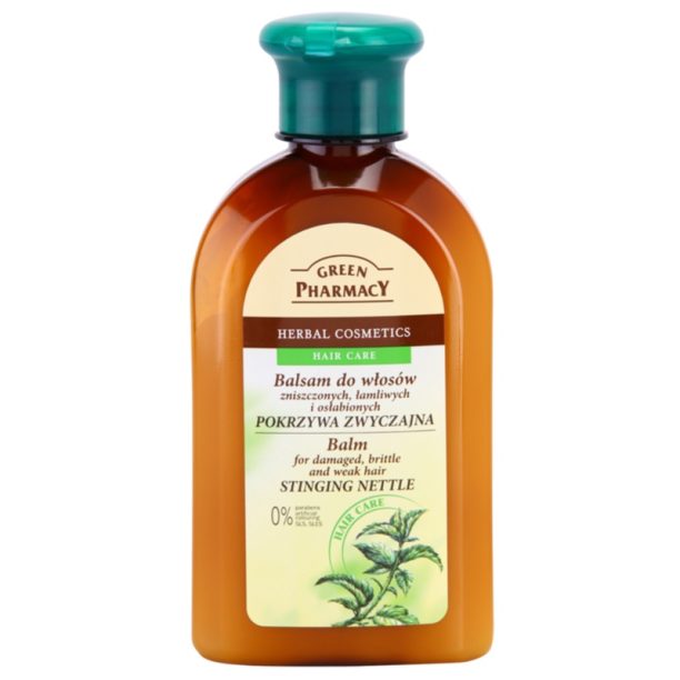 Green Pharmacy Hair Care Stinging Nettle балсам за увредена