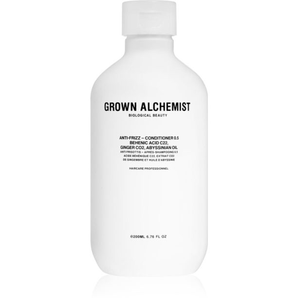 Anti-Frizz Conditioner 0.5 Grown Alchemist Anti-Frizz Conditioner 0.5 балсам за изглаждане и укротяване на хвърчаща и непокорна коса 200 мл.