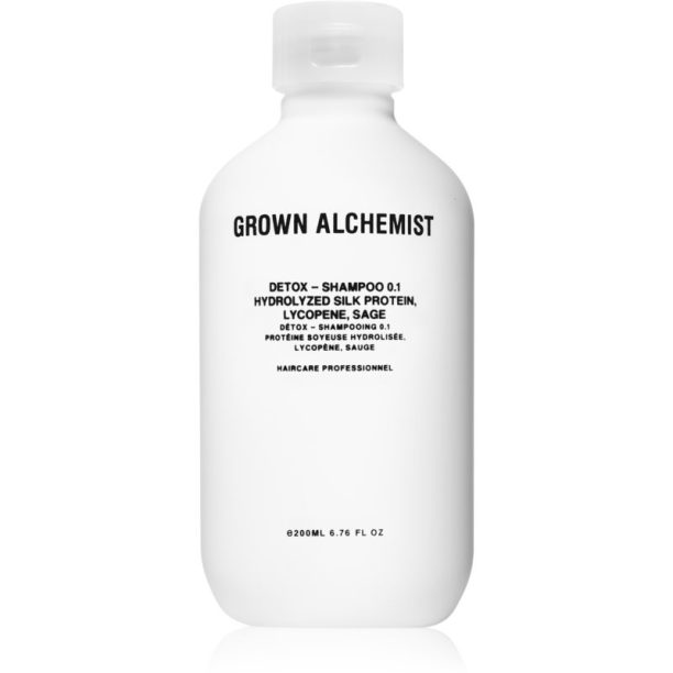 Grown Alchemist Detox Shampoo 0.1 почистващ детоксикиращ шампоан 200 мл.