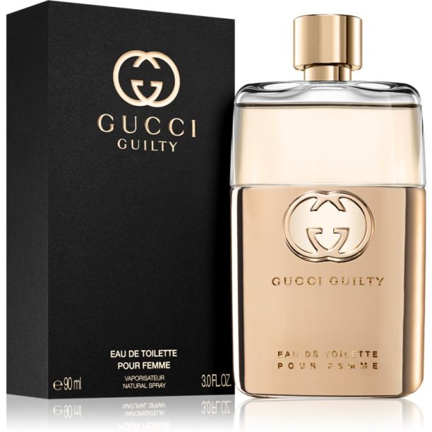 Gucci Guilty Pour Femme 2021 тоалетна вода за жени 90 мл. на ниска цена