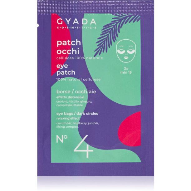 Gyada Cosmetics Eye & Lips Patch маска за зоната около очите и устните 5 мл.