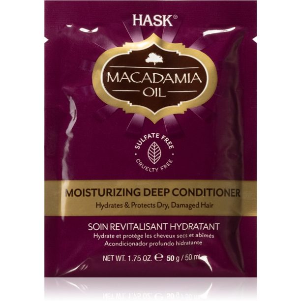 HASK Macadamia Oil хидратиращ балсам за суха