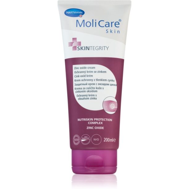 Hartmann MoliCare Skin protective cream with zinc защитен крем с регенериращ ефект 200 мл.