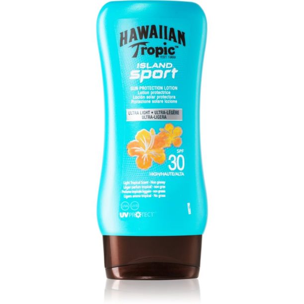 Hawaiian Tropic Island Sport мляко за загар  SPF 30 180 мл.