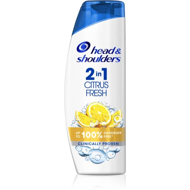 Head & Shoulders Citrus Fresh 2v1 шампоан за мазна коса 360 мл. на ниска цена