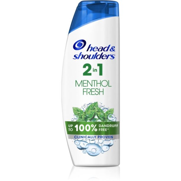 Head & Shoulders Menthol шампоан против пърхот 2 в 1 360 мл. на ниска цена