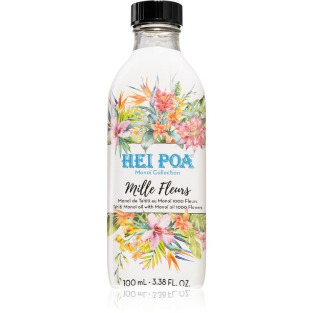 Hei Poa Monoi Collection 1000 Flowers мултифункционално масло за тяло и коса за жени  100 мл.