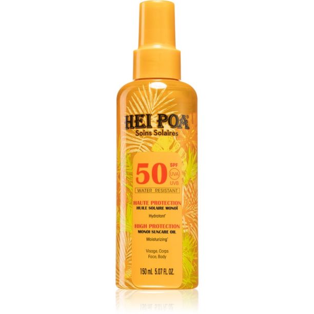 Hei Poa Monoi Suncare олио за слънце SPF 50 150 мл.