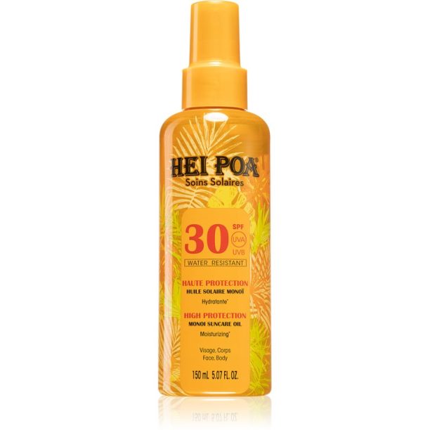 Hei Poa Monoi Suncare олио за тен SPF 30 150 мл.