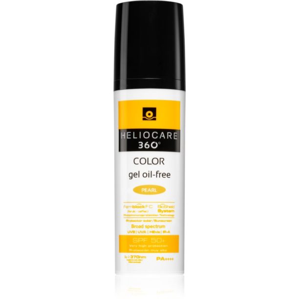 Heliocare 360° тониращ защитен гел SPF 50+ цвят Pearl 50 мл.