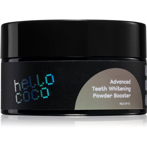 Hello Coco Advanced Whitening Powder Booster избелваща пудра за зъби 30 гр.