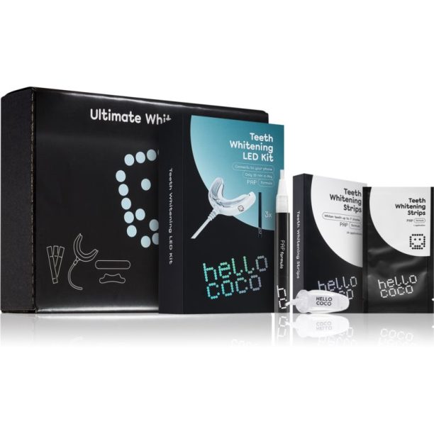 Hello Coco PAP Ultimate Whitening Set комплект за избелване за зъби