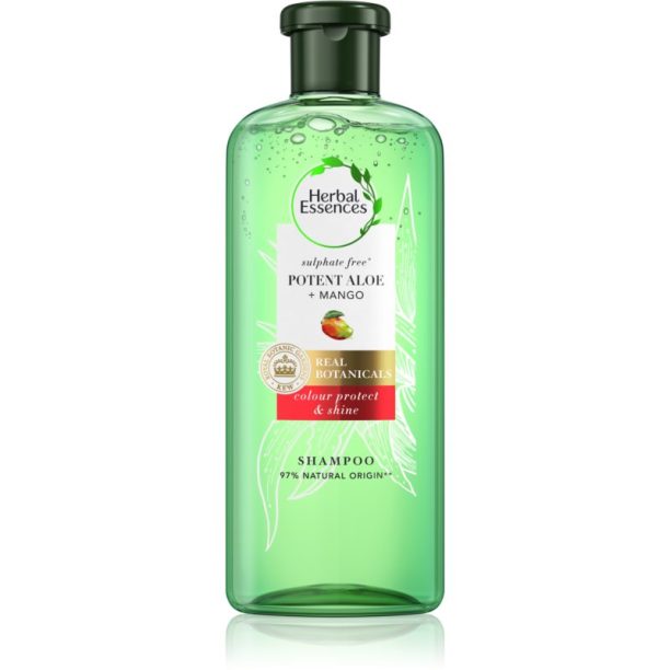 Herbal Essences Bio Renew Real Botanicals хидратиращ шампоан Aloe & Mango 380 мл.