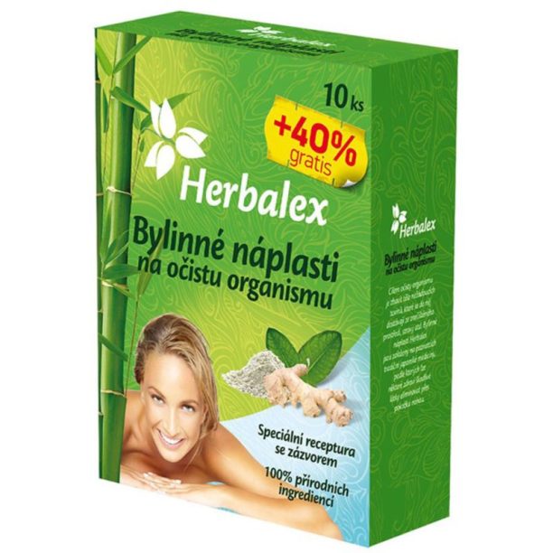 Herbalex Herbal patches for cleansing the body лепенка 10 бр.