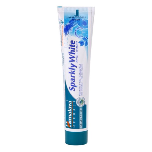 Himalaya Herbals Oral Care Sparkly White паста за зъби за искрящи бели зъби 75 мл.