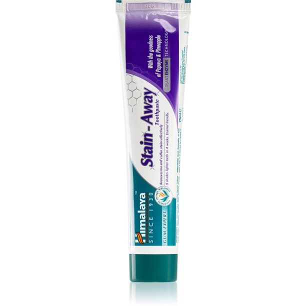 Himalaya Herbals Stain-away интензивна избелваща паста за зъби 75 мл.