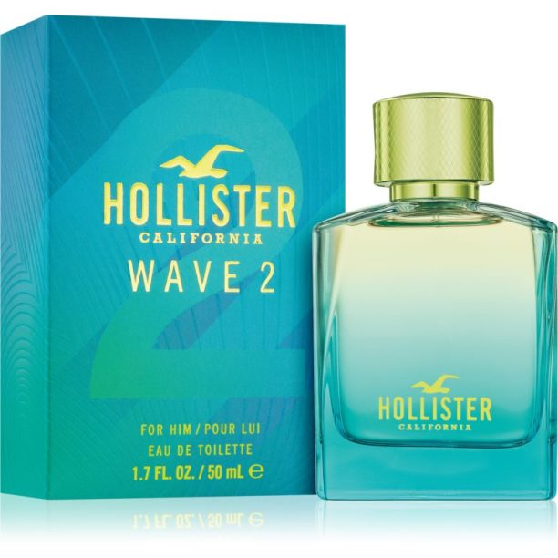 Hollister Wave 2 тоалетна вода за мъже 50 мл. на ниска цена