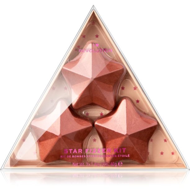 I Heart Revolution Fizzer Kit Star цветни разтворими таблети за вана 120 гр. на ниска цена