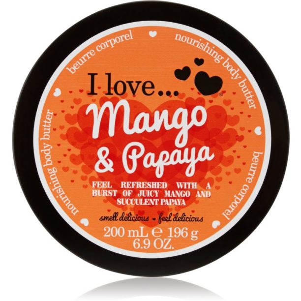 I love... Mango & Papaya масло за тяло 200 мл.