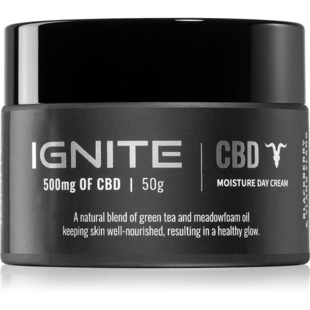 Ignite CBD Blackberry & Ylang Ylang 500mg хидратиращ дневен крем 50 мл.