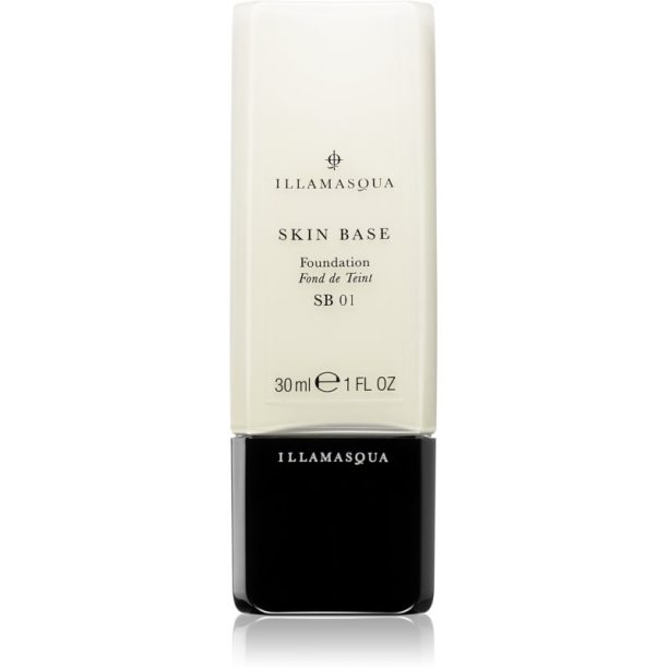 Illamasqua Skin Base дълготраен матиращ фон дьо тен цвят SB 01 30 мл.