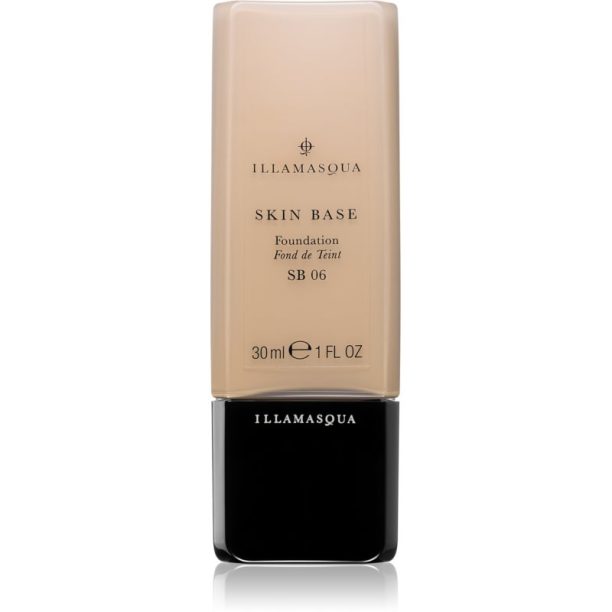 Illamasqua Skin Base дълготраен матиращ фон дьо тен цвят SB 6 30 мл.