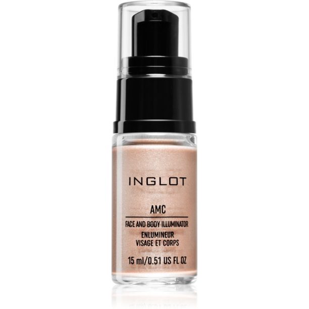 Inglot AMC кремообразен озарител за лице и тяло цвят 69 15 мл.