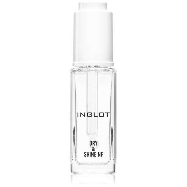 Inglot Dry & Shine NF горен лак за нокти