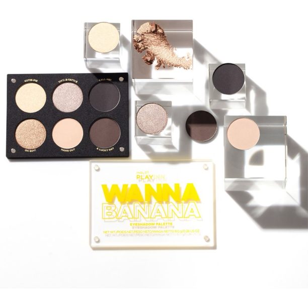 Inglot PlayInn палитра сенки за очи цвят Wanna Banana купи на топ цена