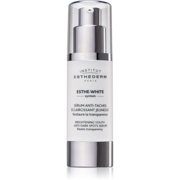 Institut Esthederm Esthe White Brightening Youth Anti-Dark Spots Serum интензивен избелващ серум за изравняване тена на лицето 30 мл.