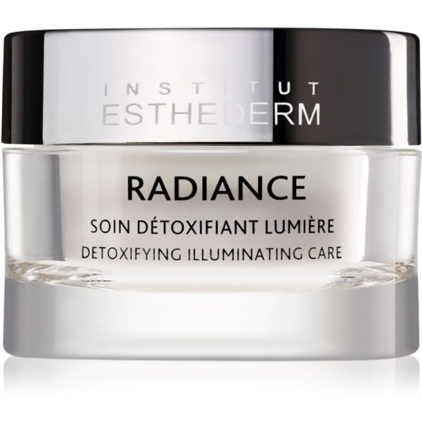 Institut Esthederm Radiance Detoxifying Illuminating Care крем против първи белези на стареене за освежаване и изглаждане на кожата 50 мл.