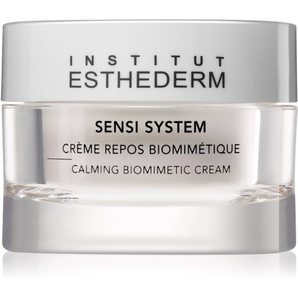 Institut Esthederm Sensi System Calming Biomimetic Cream успокояващ биометричен крем за нетолерантна кожа 50 мл.