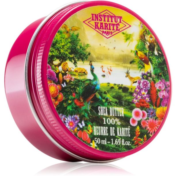 Institut Karité Paris Pure Shea Butter 100% Jungle Paradise Collector Edition масло от шеа 50 мл.