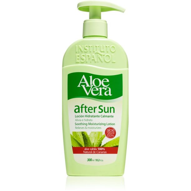 Instituto Español Aloe Vera мляко за тяло за след слънце 300 мл.