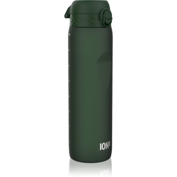 Ion8 Leak Proof бутилка за вода голяма Dark Green 1000 мл.