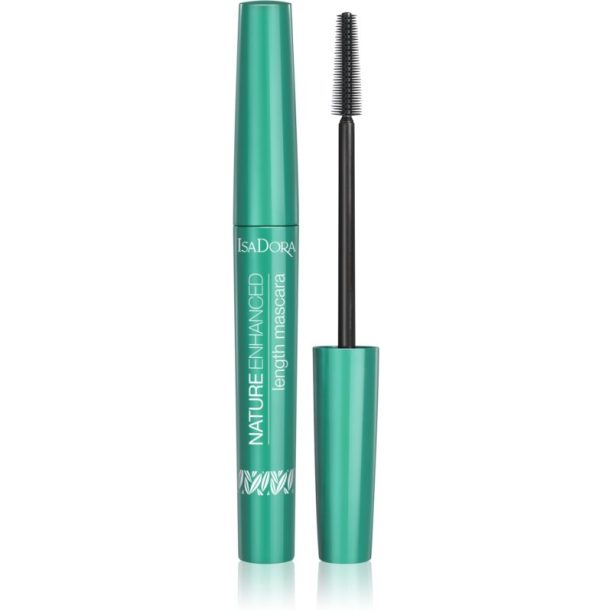 IsaDora Nature Enhanced Length Mascara удължаваща спирала цвят 10 Black на ниска цена