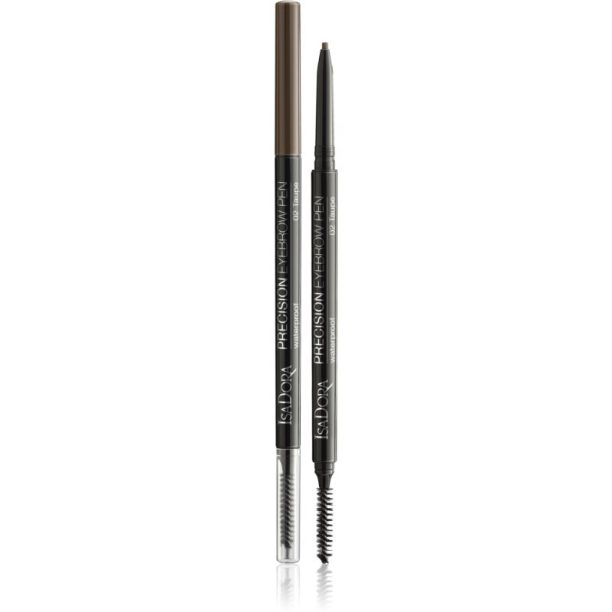 IsaDora Precision Eyebrow Pen прецизен молив за вежди цвят 02 Taupe 0