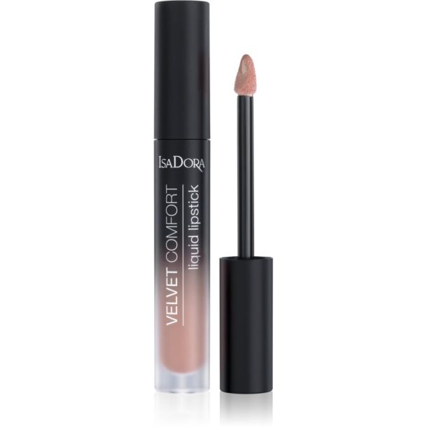 Velvet Comfort IsaDora Velvet Comfort полуматово червило цвят 50 Nude Blush 4 мл.