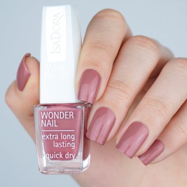 Wonder Nail IsaDora Wonder Nail бързозасъхващ лак за нокти цвят 546 Cool Mauve 6 мл.