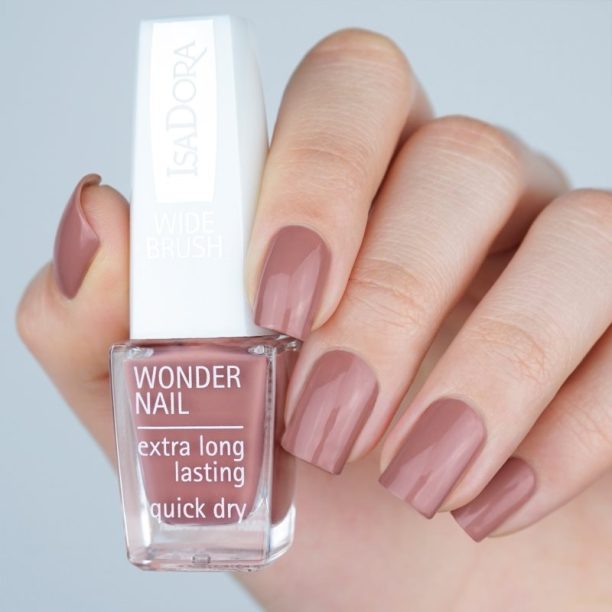 Wonder Nail IsaDora Wonder Nail бързозасъхващ лак за нокти цвят 577 Cream Supreme 6 мл.