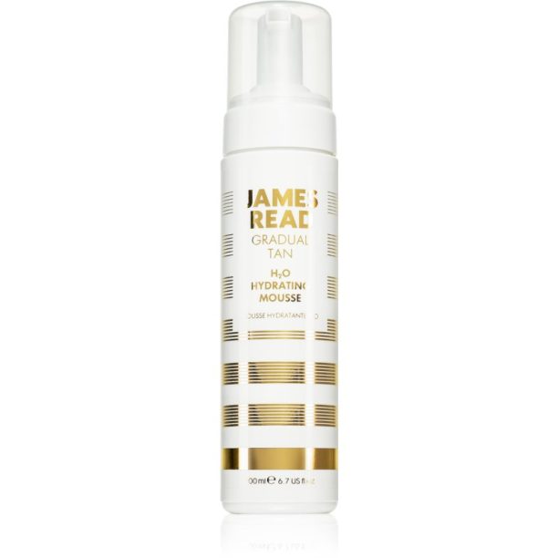 James Read Gradual Tan H2O Hydrating Mousse автобронзант-мус с подмладяващ ефект 200 мл.