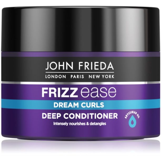 John Frieda Frizz Ease Dream Curls балсам за изглаждане и укротяване на хвърчаща и непокорна коса 250 мл.