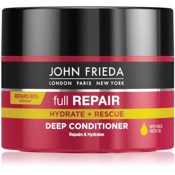 John Frieda Full Repair Hydrate+Rescue дълбоко регенериращ балсам с хидратиращ ефект 250 мл.