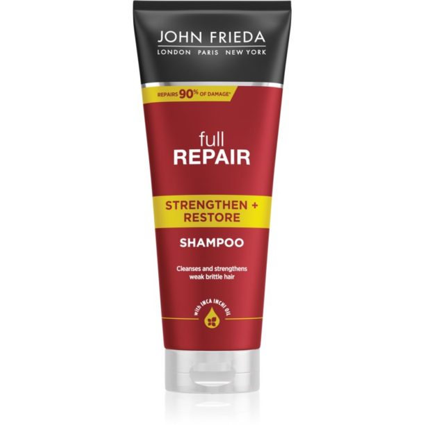 John Frieda Full Repair Strengthen+Restore подсилващ шампоан с регенериращ ефект 250 мл. на ниска цена