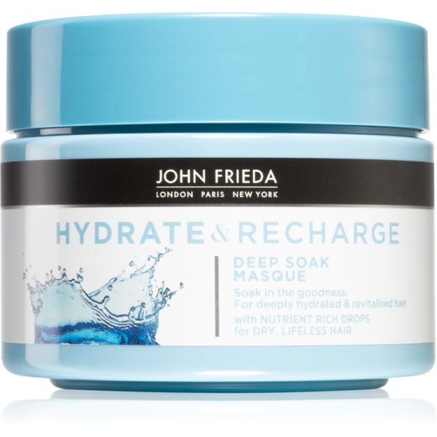 John Frieda Hydra & Recharge хидратираща маска за суха и нормална коса 250 мл.