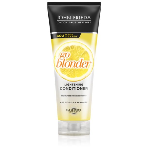 John Frieda Sheer Blonde Go Blonder изсветляващ балсам за руса коса 250 мл.