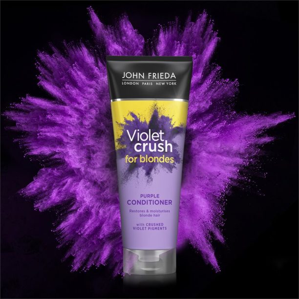 John Frieda Sheer Blonde Violet Crush тониращ балсам за руса коса 250 мл. купи на топ цена