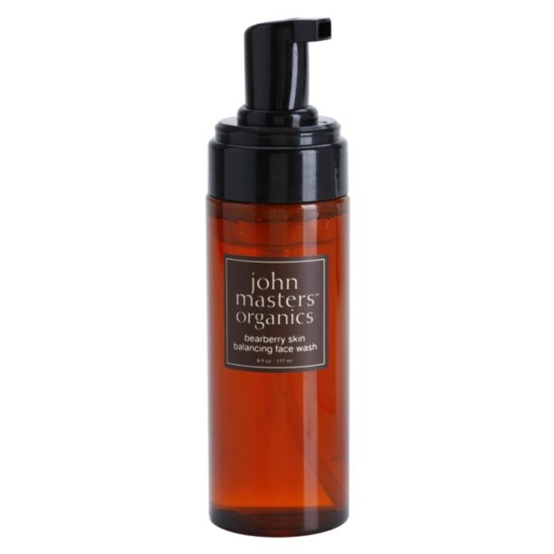 John Masters Organics Bearberry Skin Balancing Face Wash почистваща пяна